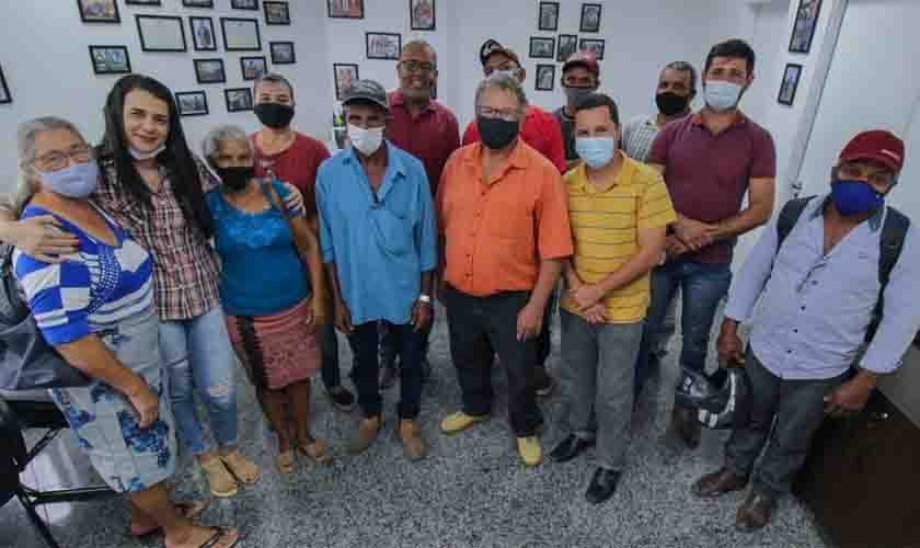 Gabinete do Deputado Marcelo Cruz recebe visita de produtores rurais da agricultura familiar de Candeias do Jamari