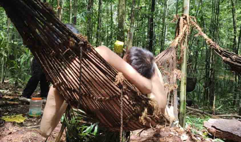 Funai acompanha família de indígena isolado da Terra Indígena Mamoriá Grande