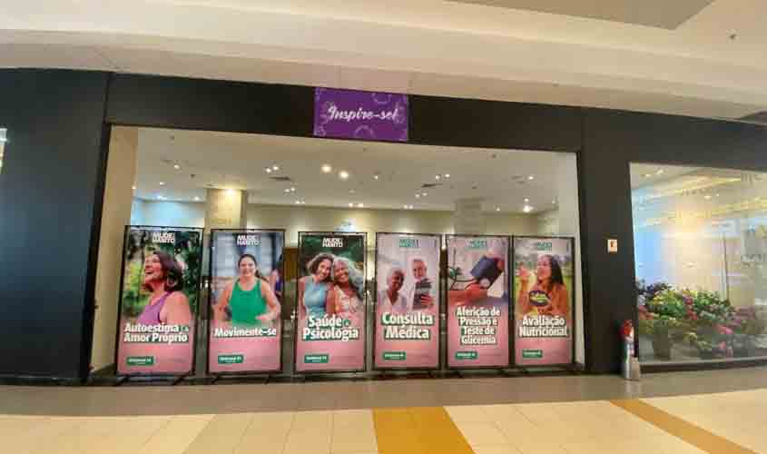 Porto Velho Shopping promove serviços gratuitos de saúde em 4° edição do Inspire-se