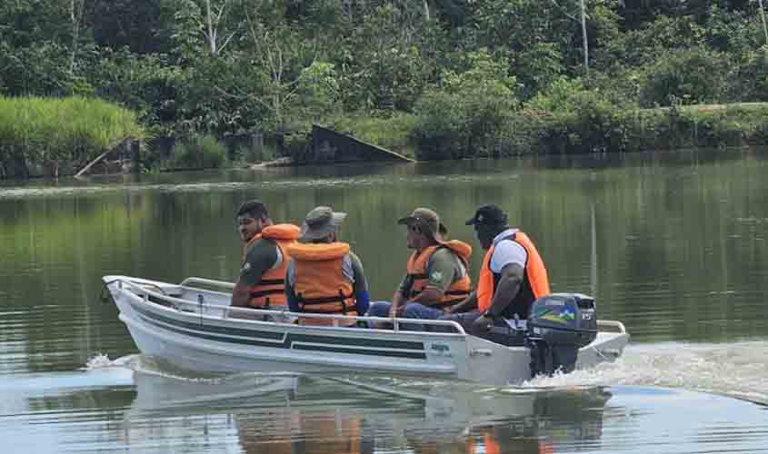 Servidores da Reserva Biológica participam de curso de formação em navegação fluvial