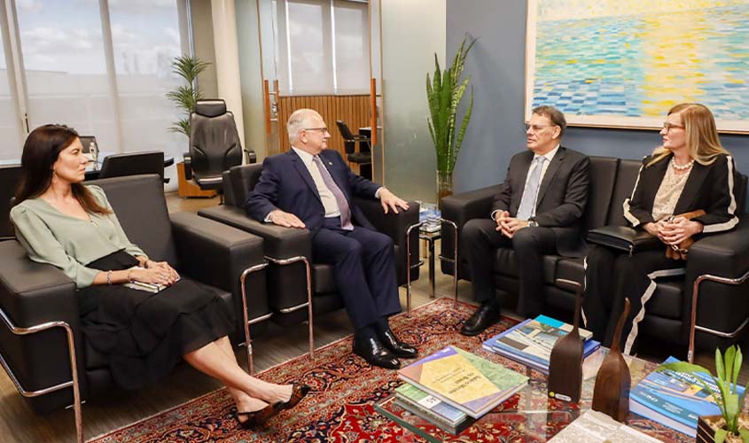 Presidente do TJRO agenda em Brasília por inovação e direitos humanos