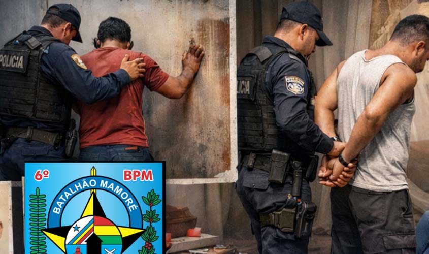 PMRO recaptura oito foragidos nos primeiros dias de março