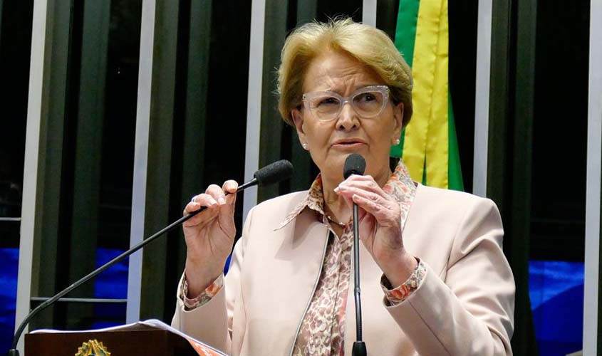 Ana Amélia critica protestos de partidários de Lula e elogia atuação da Polícia Federal
