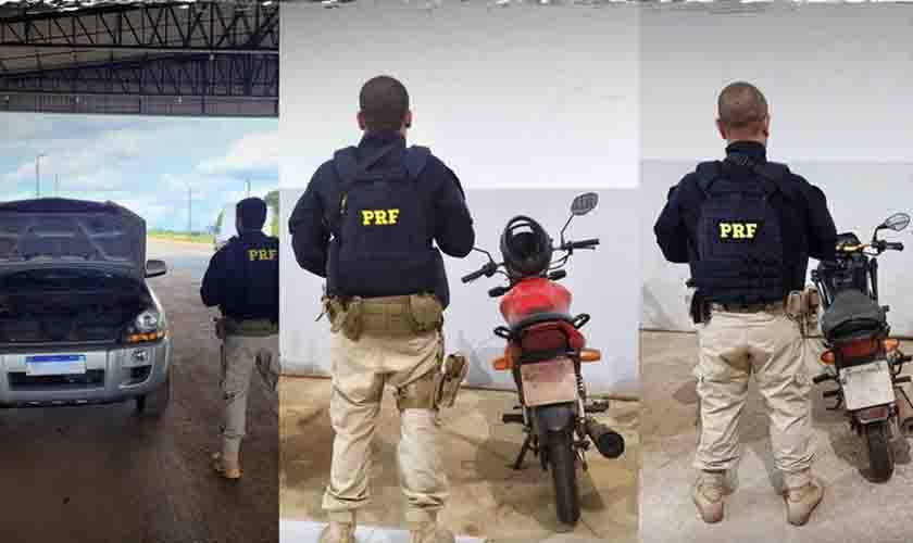 PRF identifica 3 veículos com adulterações de sinais segurança