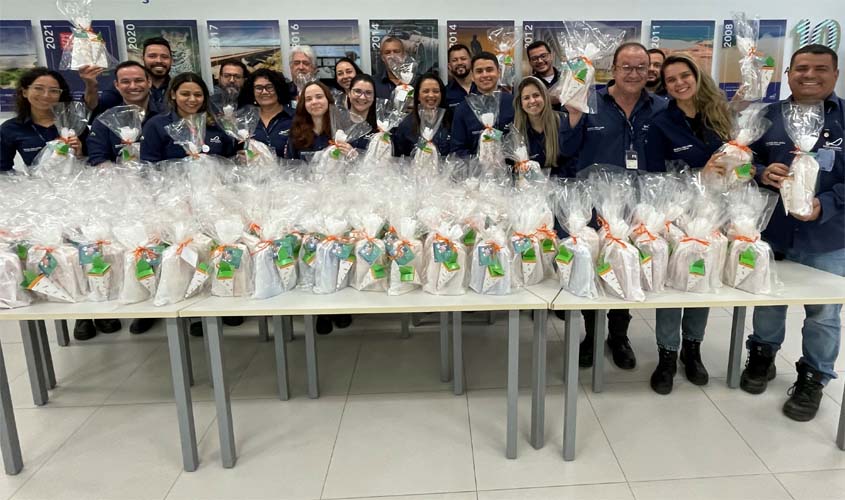 Energia que Move da Santo Antonio Energia une colaboradores em ação voluntária para levar alegria na Páscoa