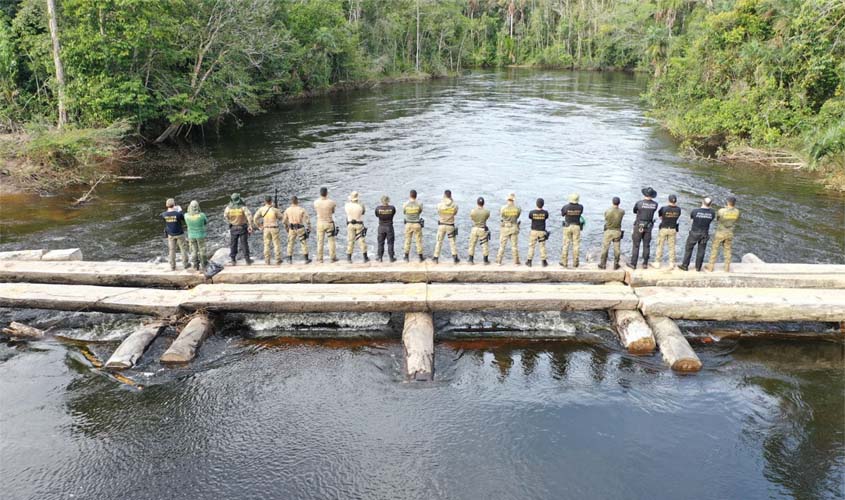PF deflagrou, nesta terça-feira, segunda fase da Operação Espanta Lobos em Rondônia 