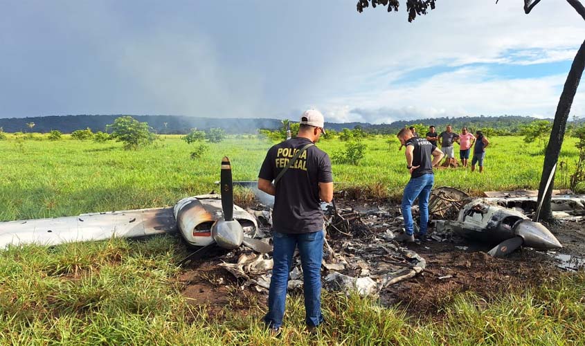 Polícia Federal e FAB combatem tráfico internacional de drogas em Rondônia