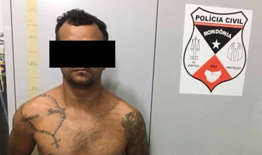 Polícia Civil cumpre mandado de prisão em Candeias do Jamari