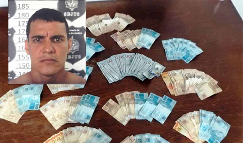 Polícia Civil prende foragido da justiça que preparava fuga para Bolívia