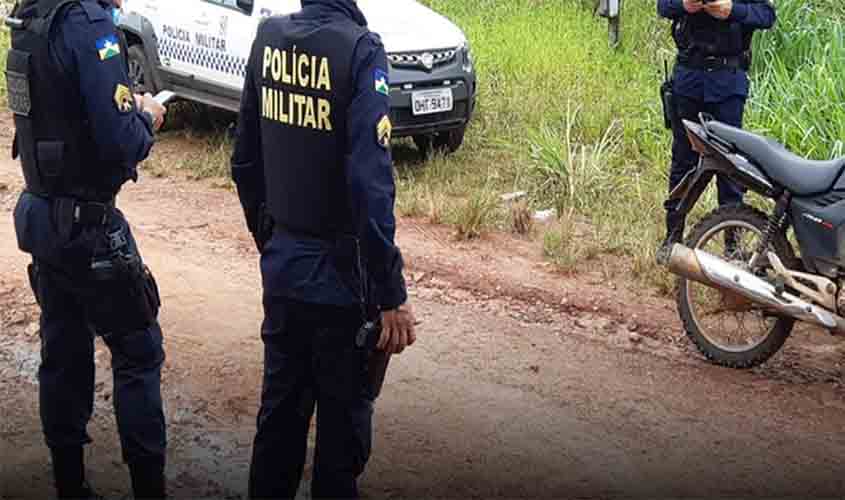 Policiais Militares recuperam motocicleta em menos de 12h após o furto e localizam foragido da justiça