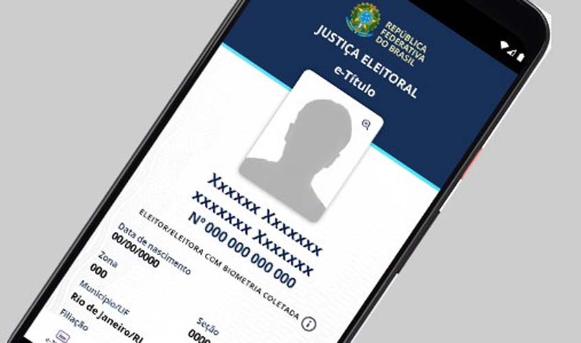E-Título permite acesso rápido e fácil aos serviços da Justiça Eleitoral via celular ou tablet