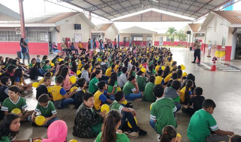 Campanha realiza palestras educativas nas escolas