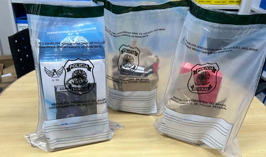 Polícia Federal prende suspeito de tentar remeter via postal três encomendas contendo drogas