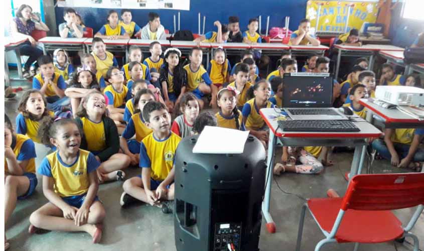 SEMA realiza palestras nas escolas em alusão ao Mês do Meio Ambiente