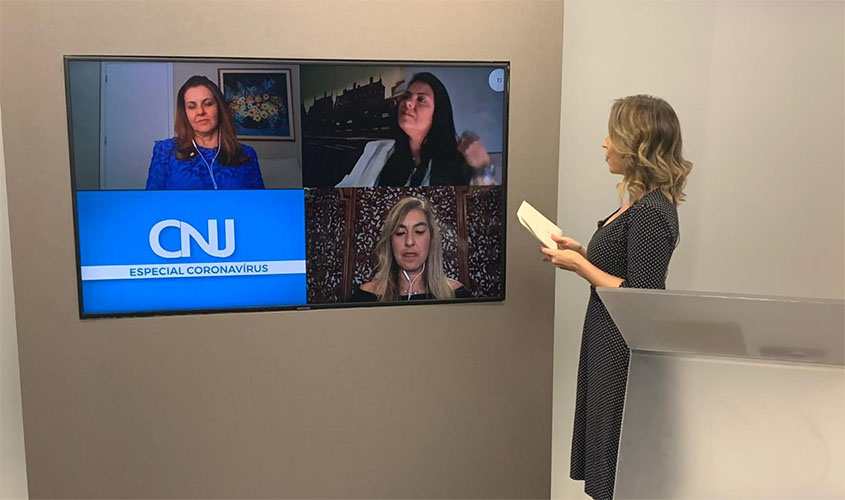 Campanha Sinal Vermelho é tema do CNJ Especial Coronavírus desta quinta 