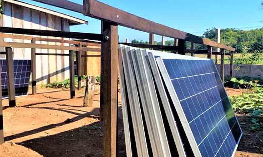 Base de Laranjeiras do Parque Estadual recebe placas de energia solar por meio de compensação ambiental