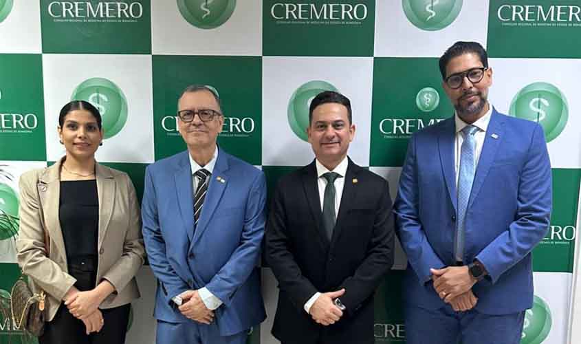 OAB Rondônia prestigia posse da nova diretoria do CREMERO em Porto Velho