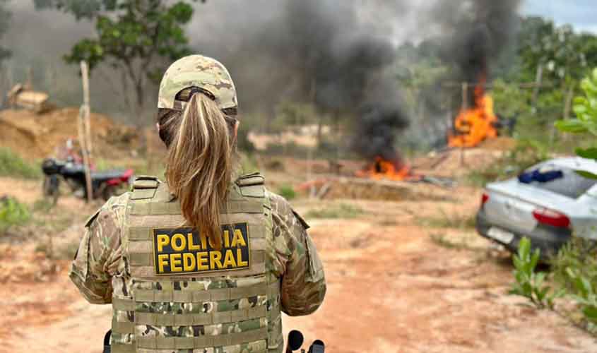 PF deflagra operação contra ameaça a policial rodoviário federal em RO