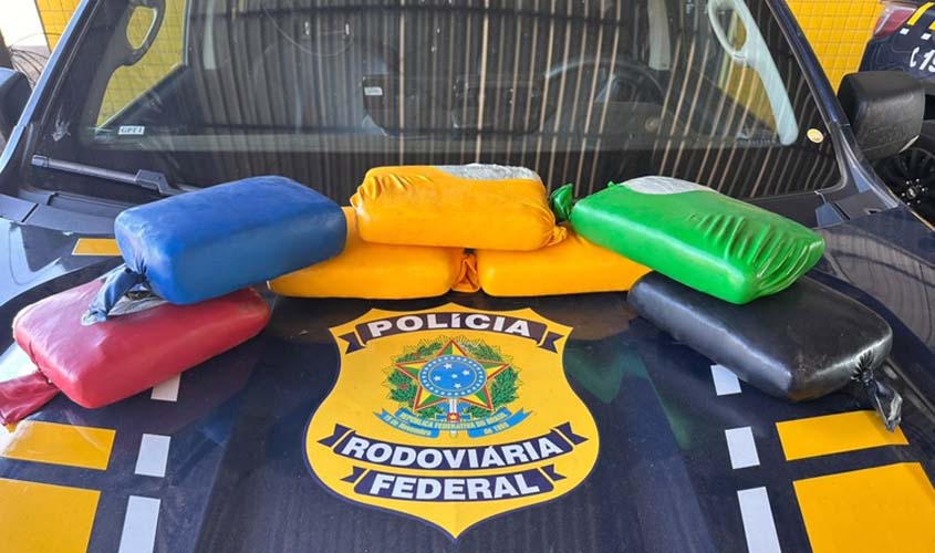 PRF combate tráfico e apreende entorpecentes