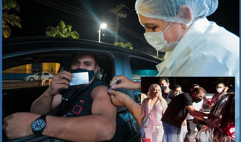 De 1 milhão de vacinas ao Drive Thru quase na madrugada, Rondônia melhora na guerra ao vírus