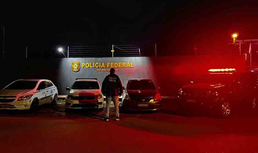 PF prende em flagrante três pessoas por contrabando de migrantes em Guajará-Mirim/RO