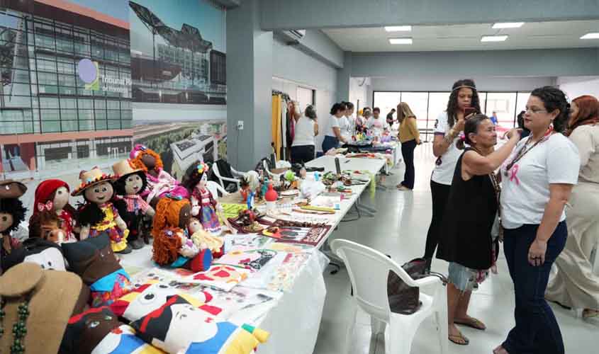 Prefeitura realiza Feira Mulher do Norte na sede do TRE/RO