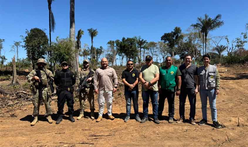 Ação integrada combate ocupação irregular em área de preservação permanente em Porto Velho