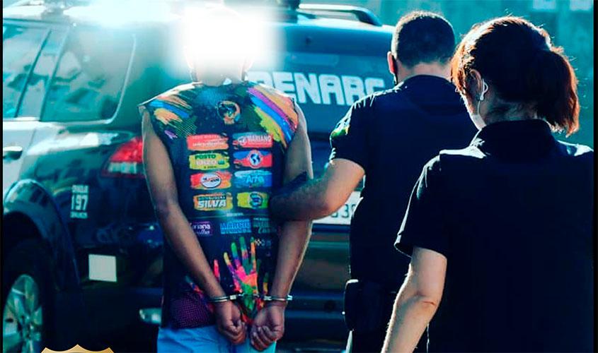 3ª DP recaptura foragido da Justiça em Porto Velho-RO