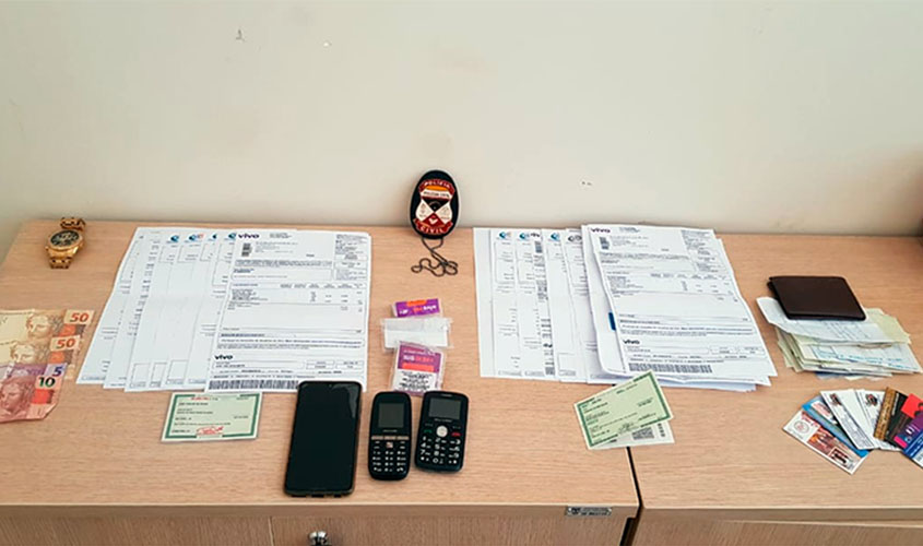 Núcleo de combate ás defraudações prende estelionatário em flagrante delito