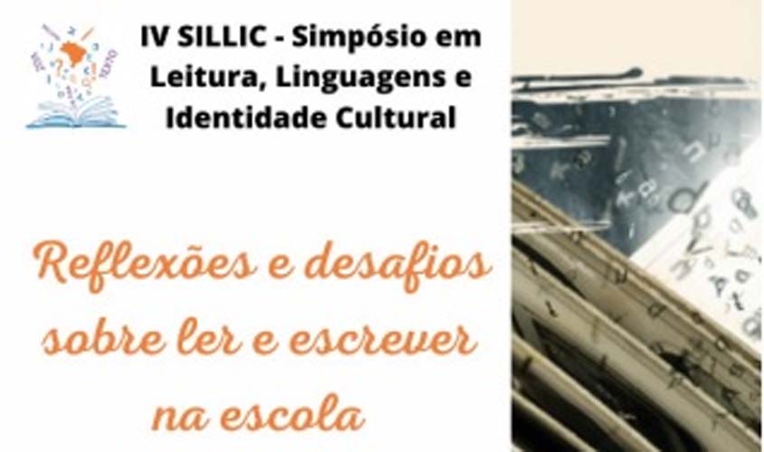 Inscrições abertas para o 4º Simpósio em Leitura, Linguagens e Identidade Cultural do Campus