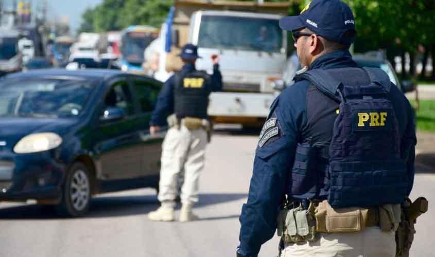 PRF em Rondônia prende 8 pessoas em flagrante neste final de semana