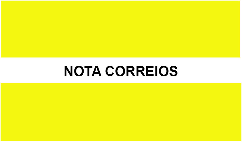 Nota dos Correios sobre a paralisação parcial de empregados