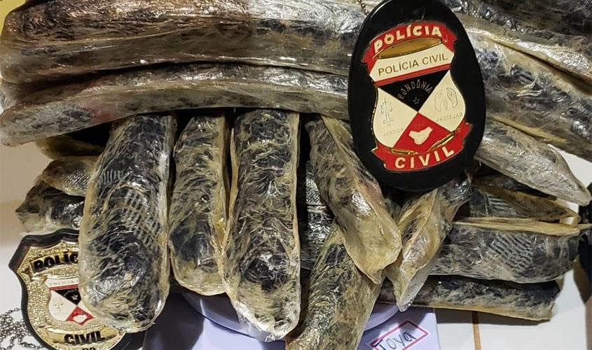 Denarc apreende mais de 3Kg de cocaína dentro de Pneus de bicicleta em bagageiro de ônibus