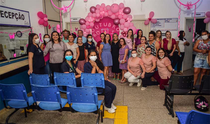 Cerca de 100 preventivos são realizados na abertura do Outubro Rosa