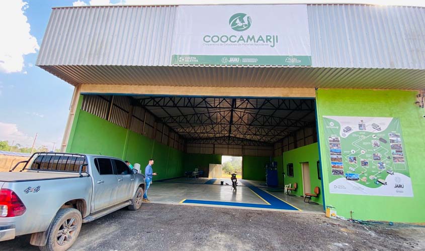 Jaru coleta 18 toneladas de recicláveis em 15 dias