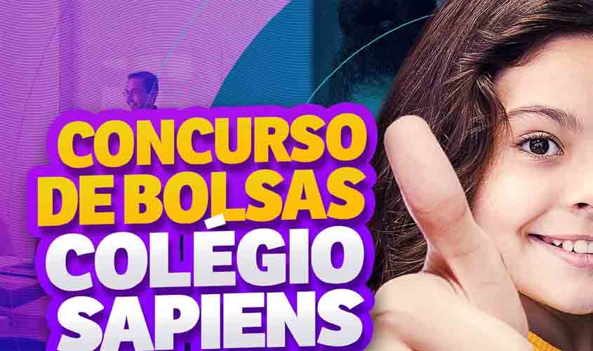 Colégio Sapiens abre inscrições para Concurso de Bolsas de até 100%