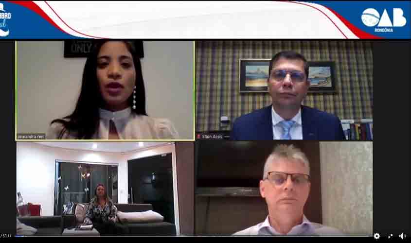Estatuto da Pessoa com Deficiência é tema de encontro virtual na OAB Rondônia