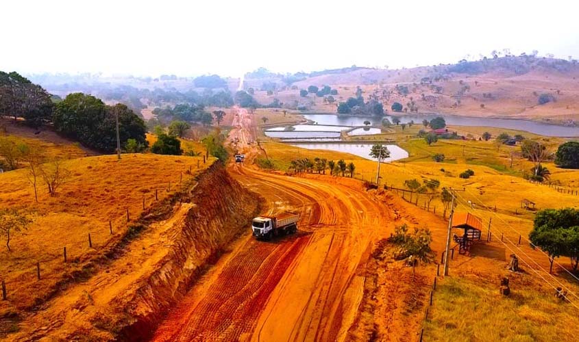 Alan Queiroz pede obras na RO-135 em Rondônia