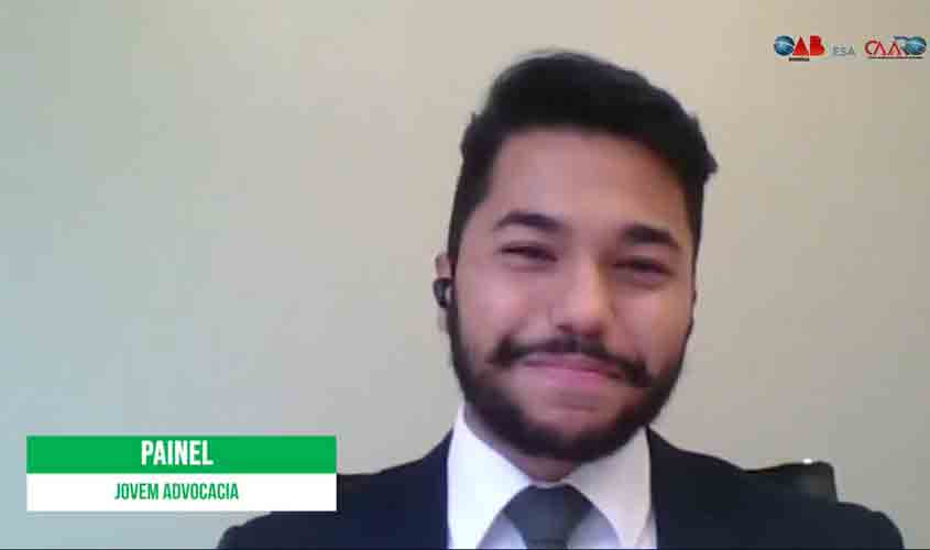 Jovem Advocacia figura painel da XIV Conferência da Advocacia de Rondônia