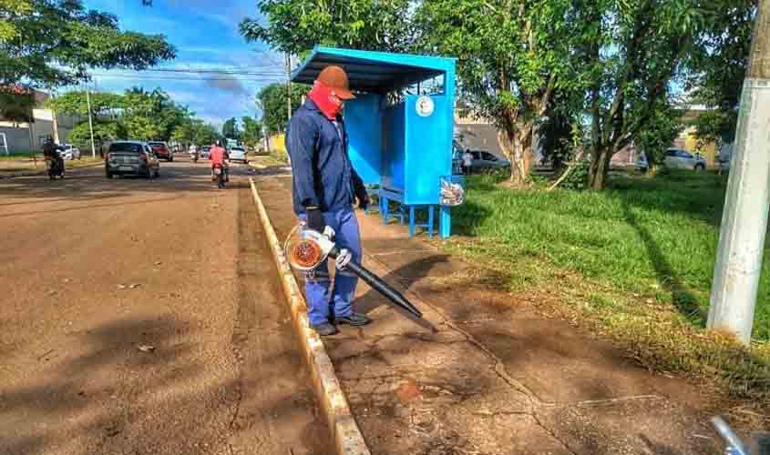 Prefeitura de Porto Velho intensifica trabalhos para manter a cidade limpa