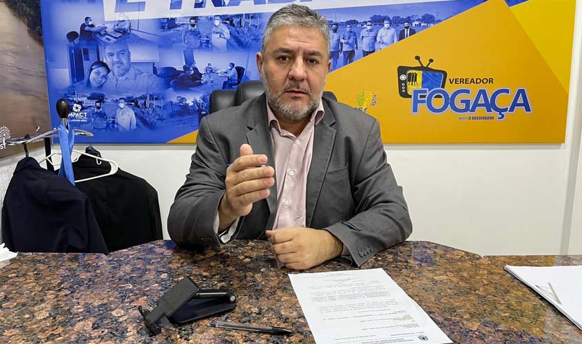Vereador Fogaça destaca planejamento da prefeitura de Porto Velho na compra de massa asfáltica