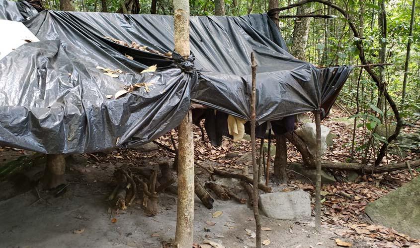 ICMBio flagra acampamento de caçadores em Esec