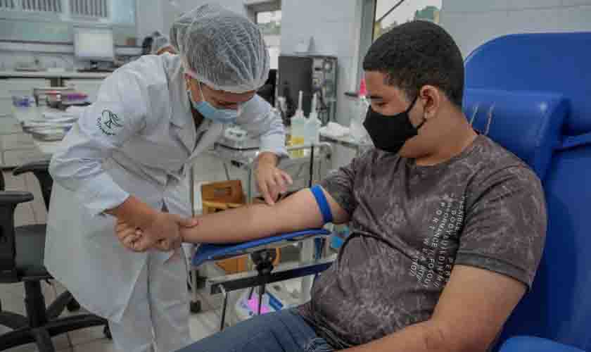 Doação de sangue pode ser realizada às quartas-feiras no período vespertino