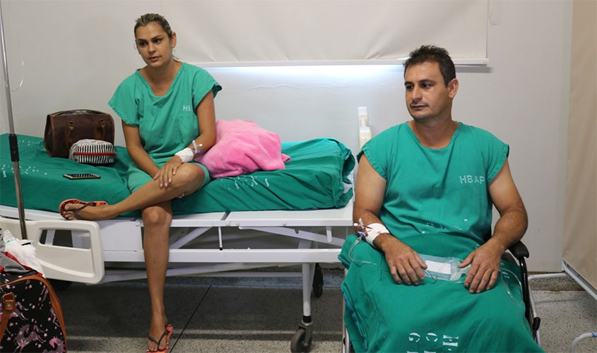 Transplante de rim entre irmãos é realizado no Hospital de Base em Porto Velho