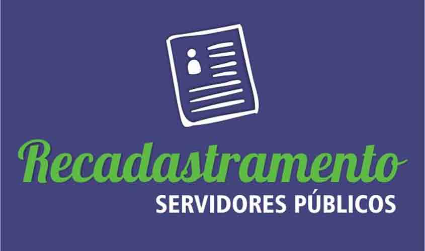 Sintero orienta quanto ao recadastramento dos servidores estaduais