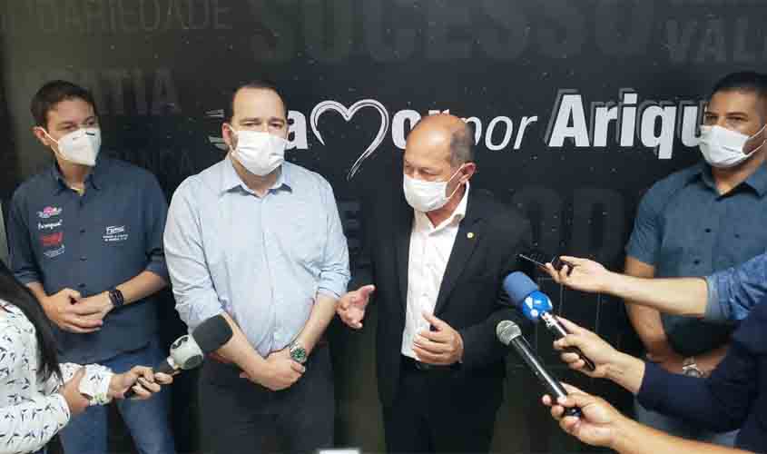 Após pedido de Alex Redano, Coronel Chrisóstomo destina R$ 10 milhões para asfalto e R$ 1,5 milhão para bloquete em Ariquemes