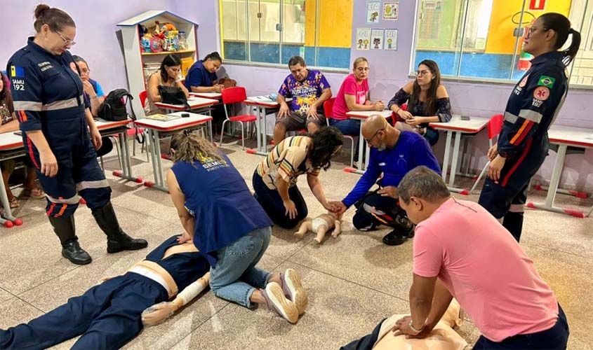 Projeto Samuzinho orienta sobre primeiros socorros nas escolas