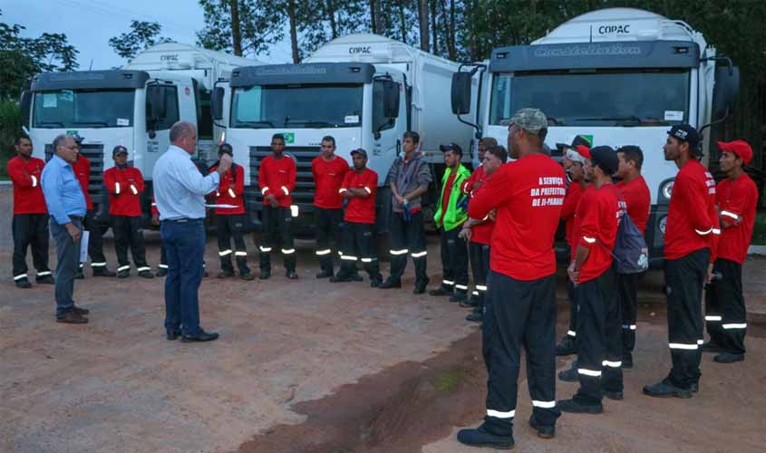 Empresa faz força tarefa para regularizar coleta de lixo