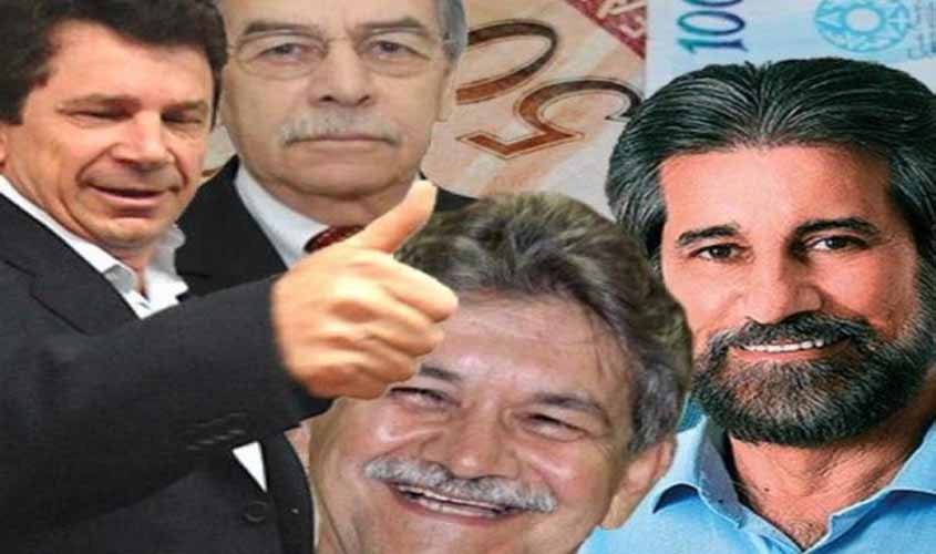 MP investiga ex-governadores que recebem pensão vitalícia em RO