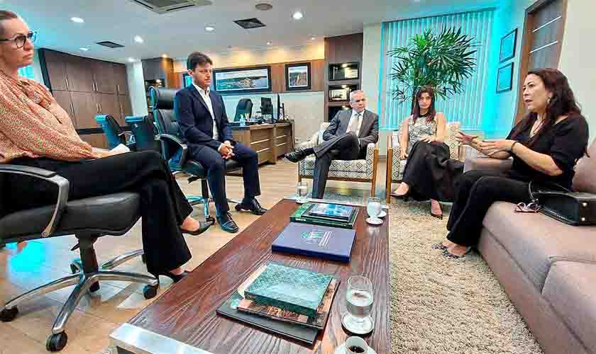 MPRO recebe nova Secretária de Estado da Saúde